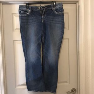 Silver jeans size 18